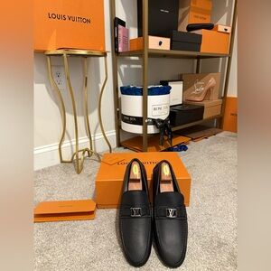 Louis Vuitton Black Loafers